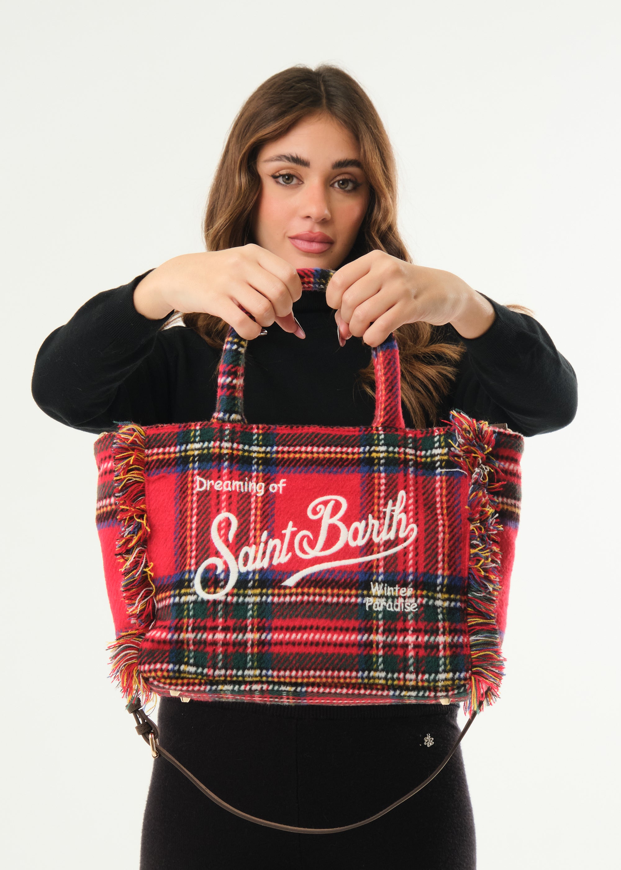 Borsa Colette Wool Tartan