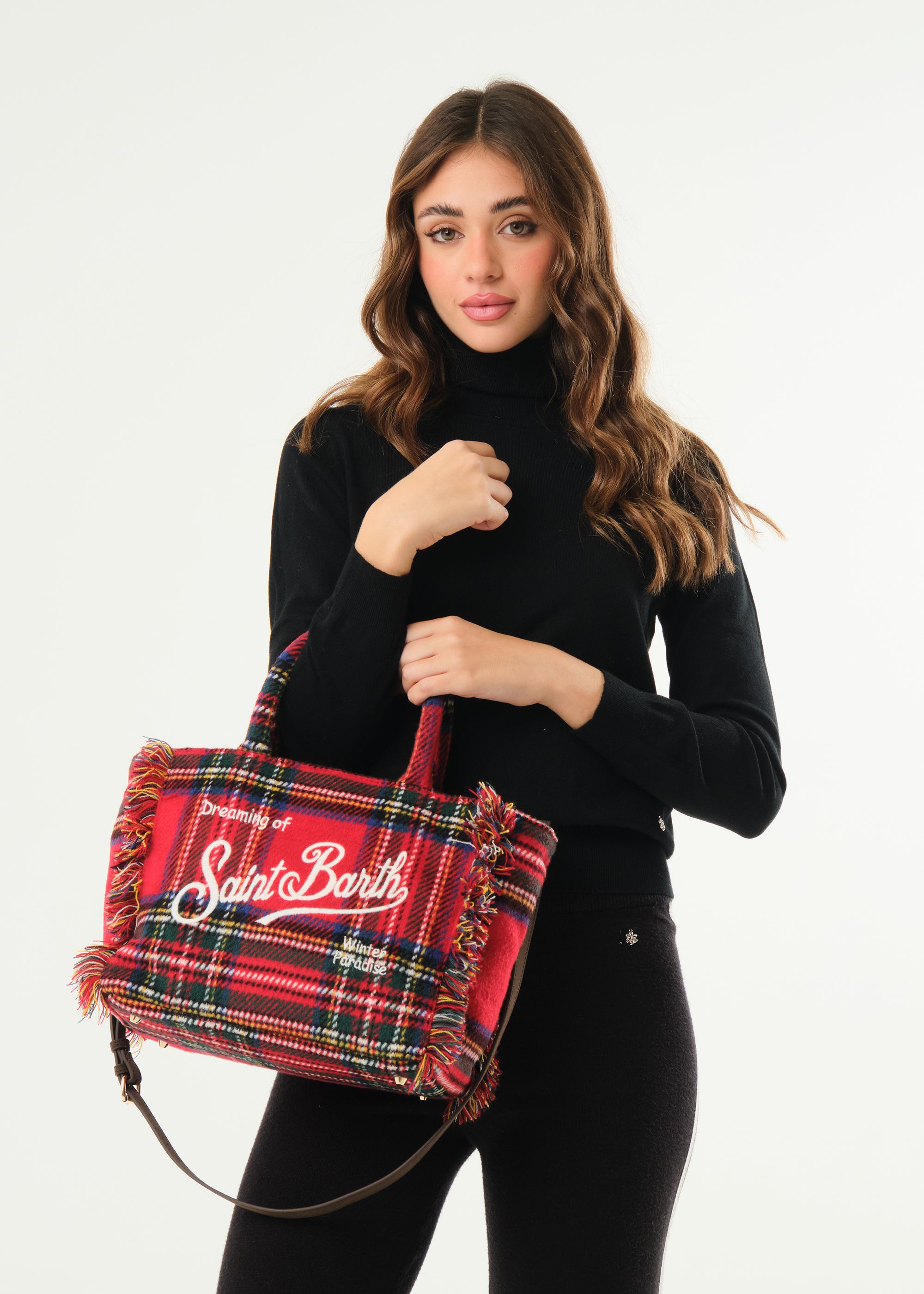 Borsa Colette Wool Tartan