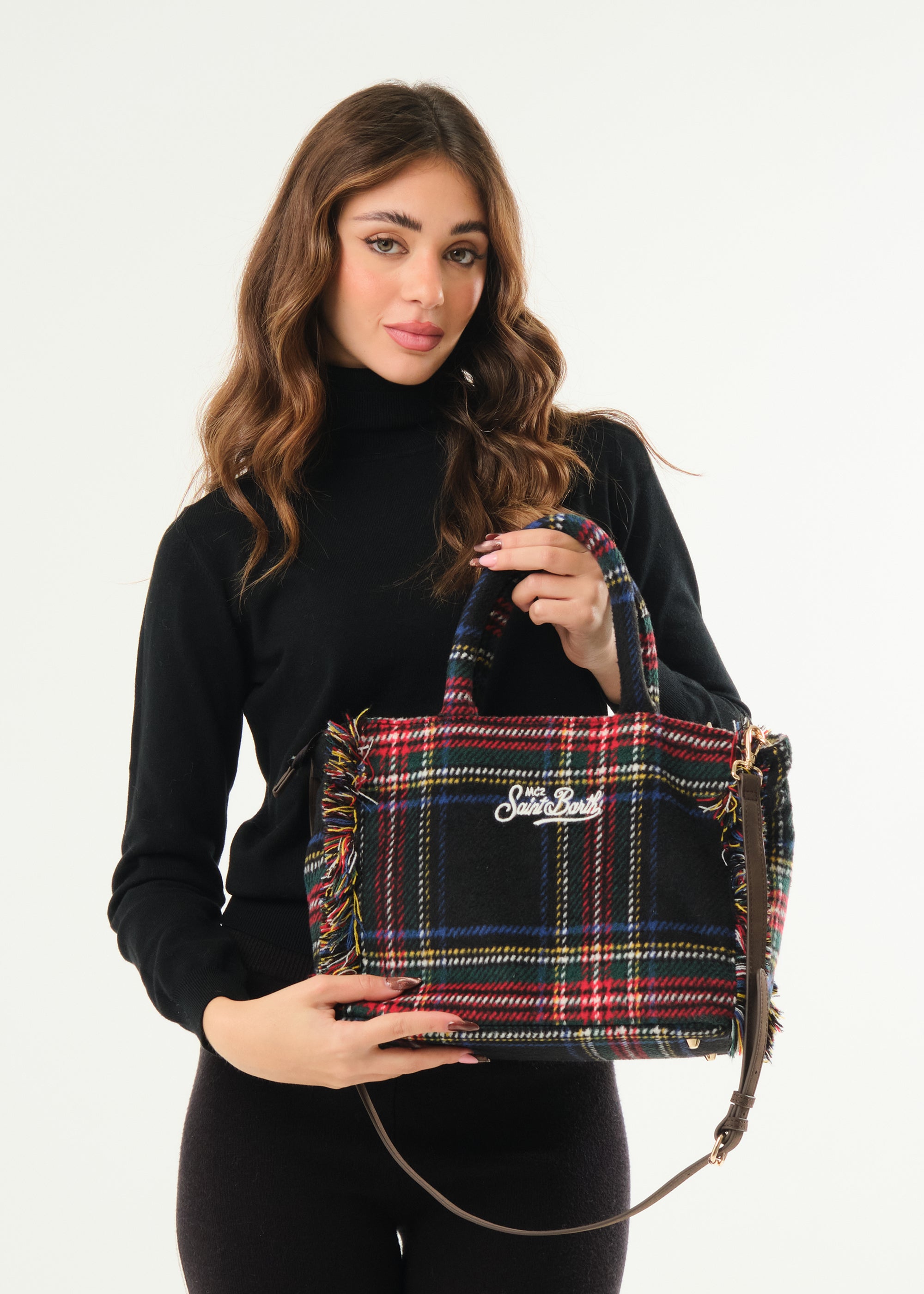 Borsa Colette Wool Tartan