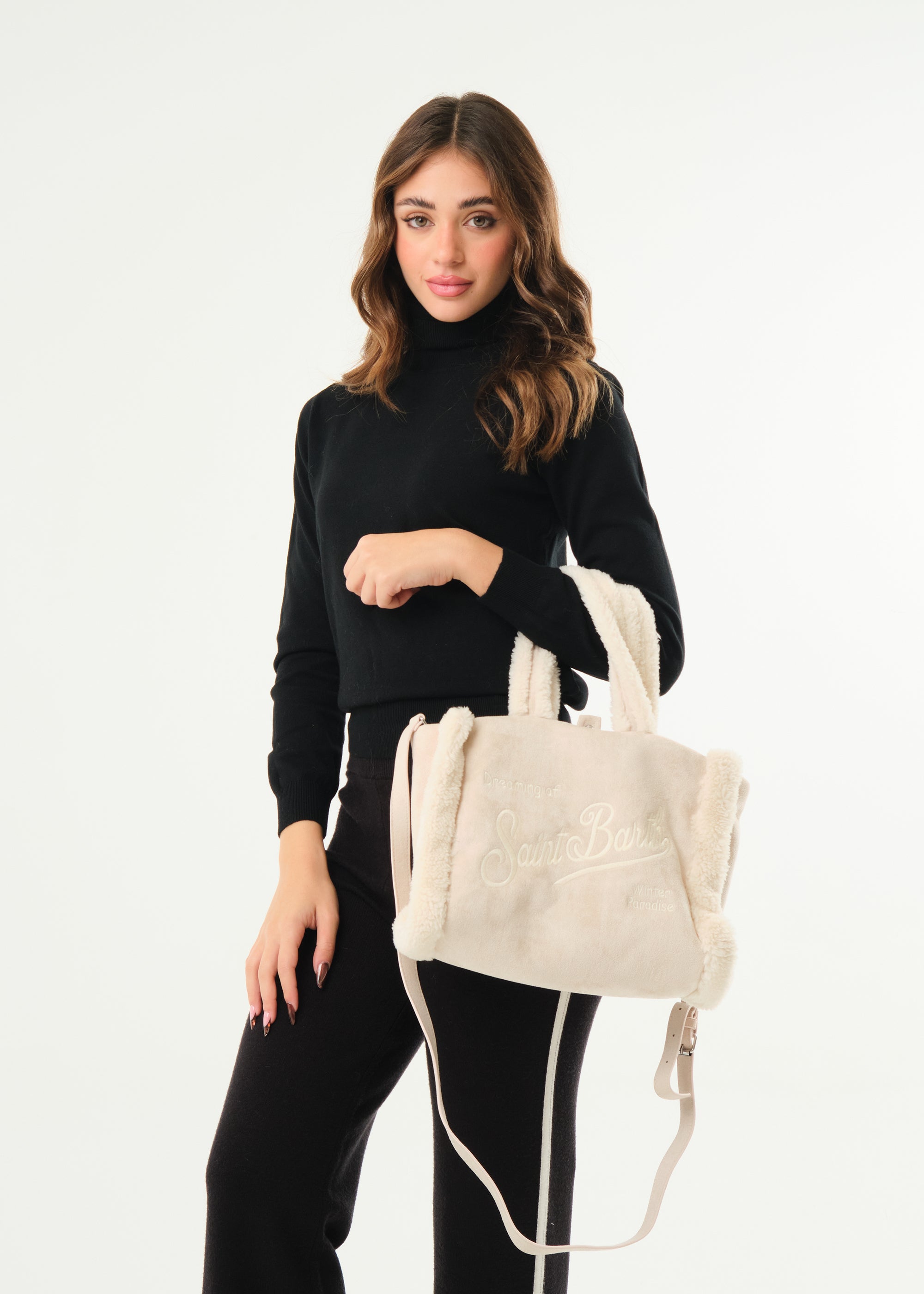 Borsa Colette Shearling
