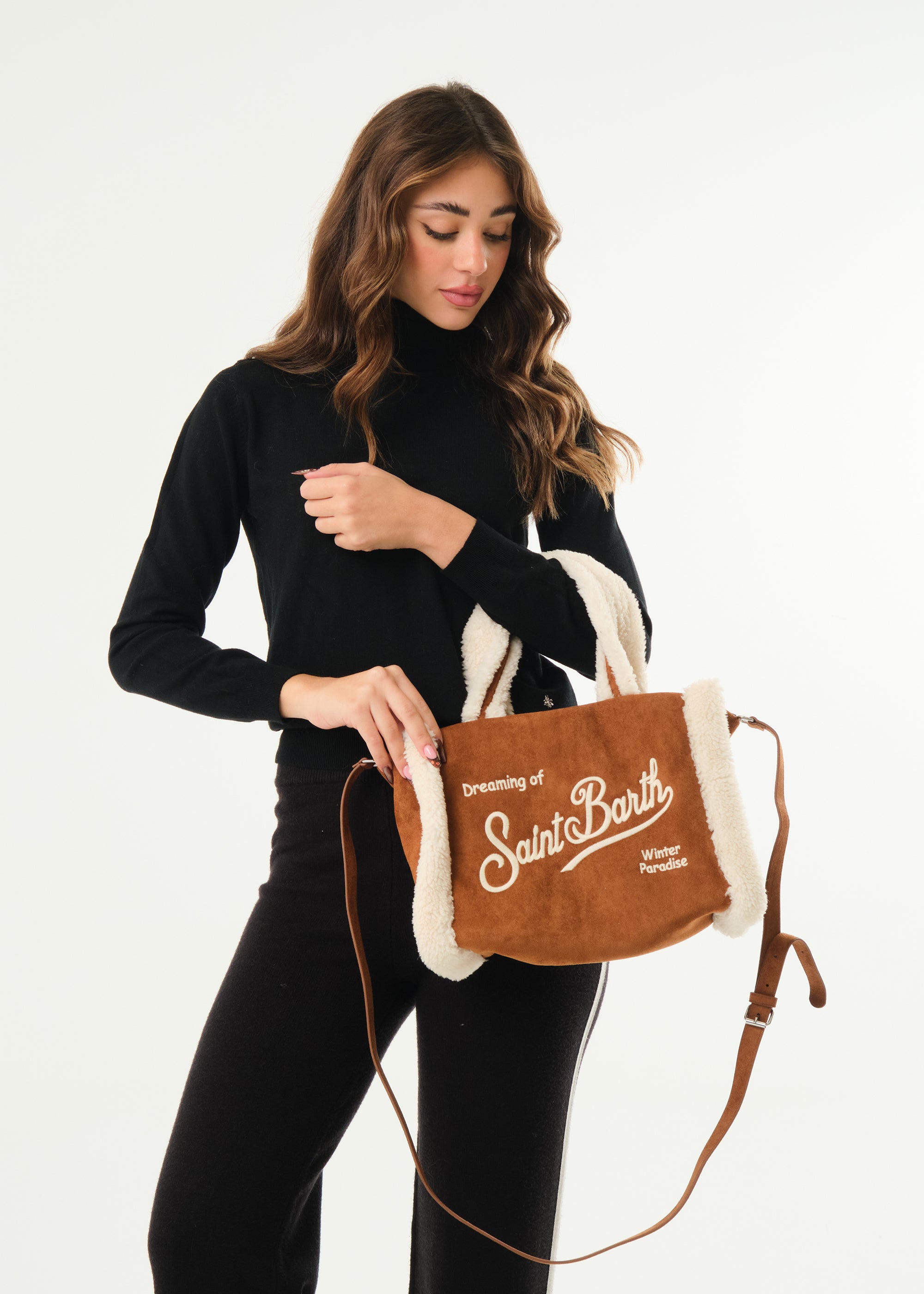 Borsa Colette Shearling