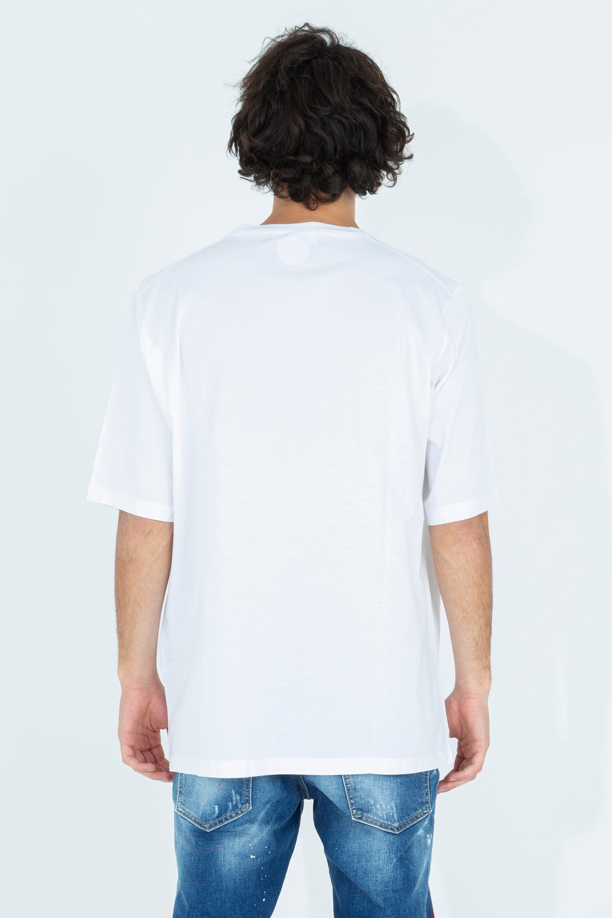 T-shirt with front logo print