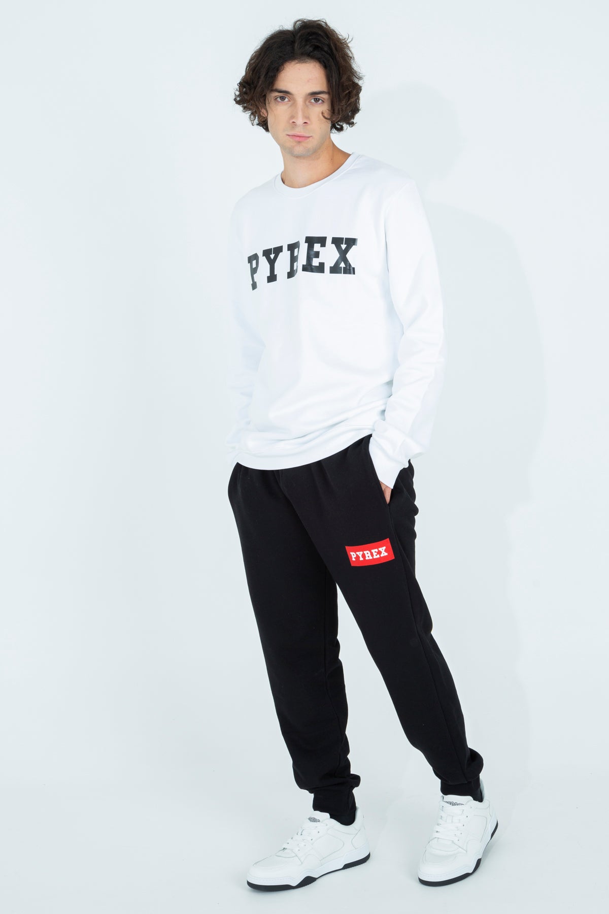 Basic sweatshirt with front print