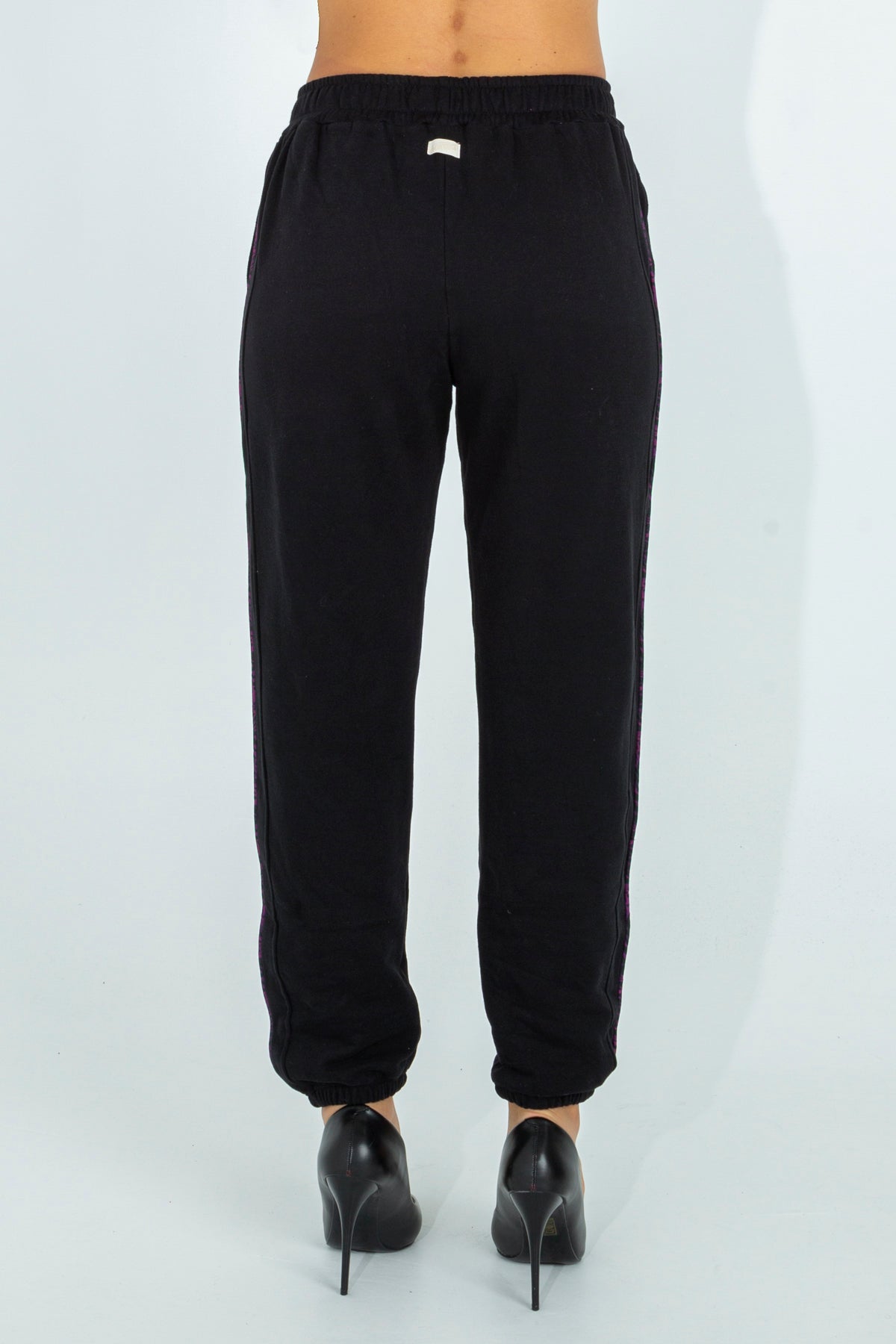 Soft fabric tracksuit trousers