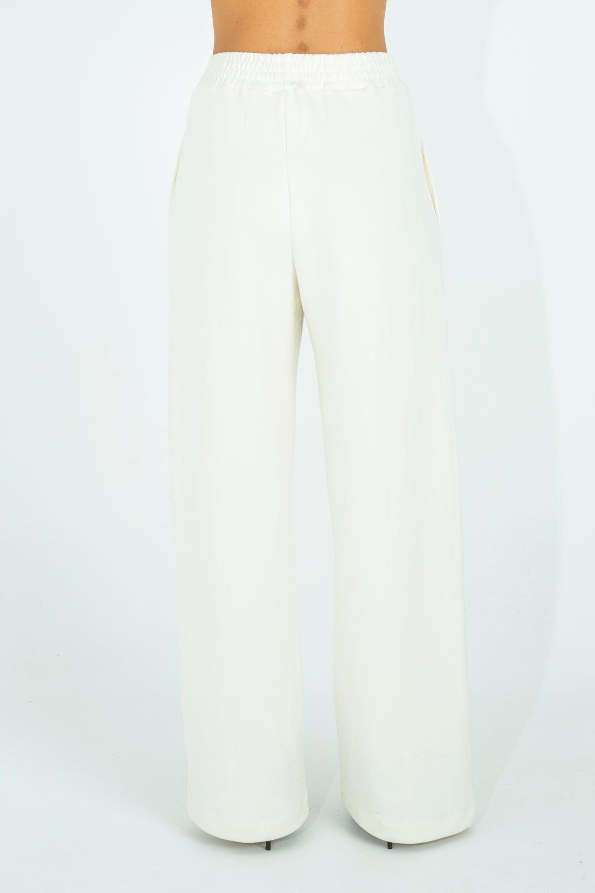 Palazzo trousers in modal