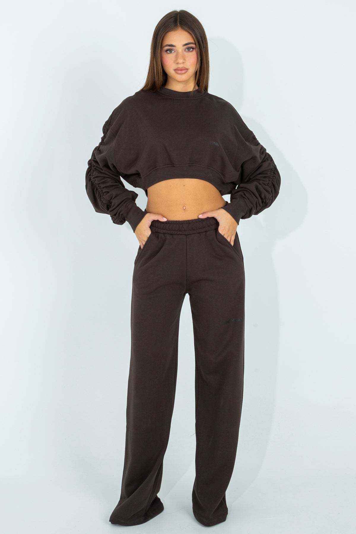 Palazzo tracksuit trousers