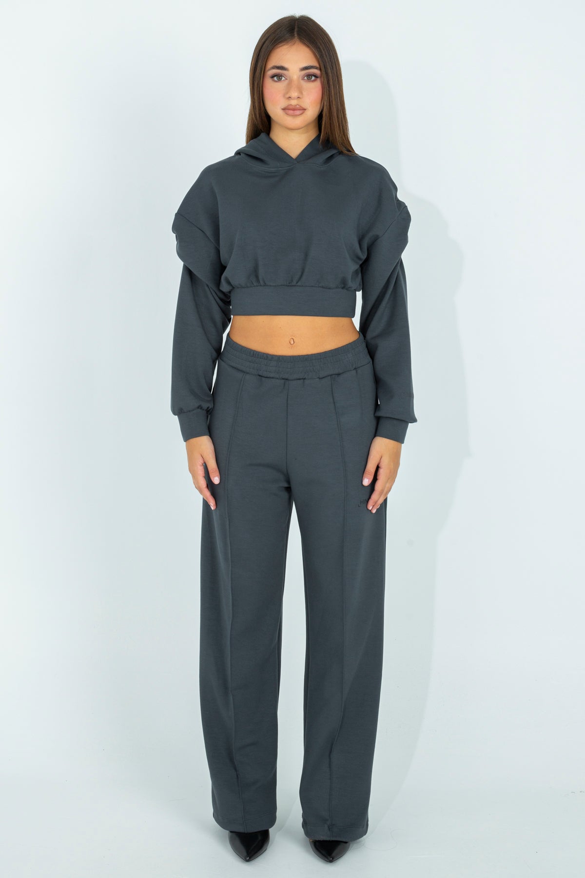 Modal crop sweatshirt