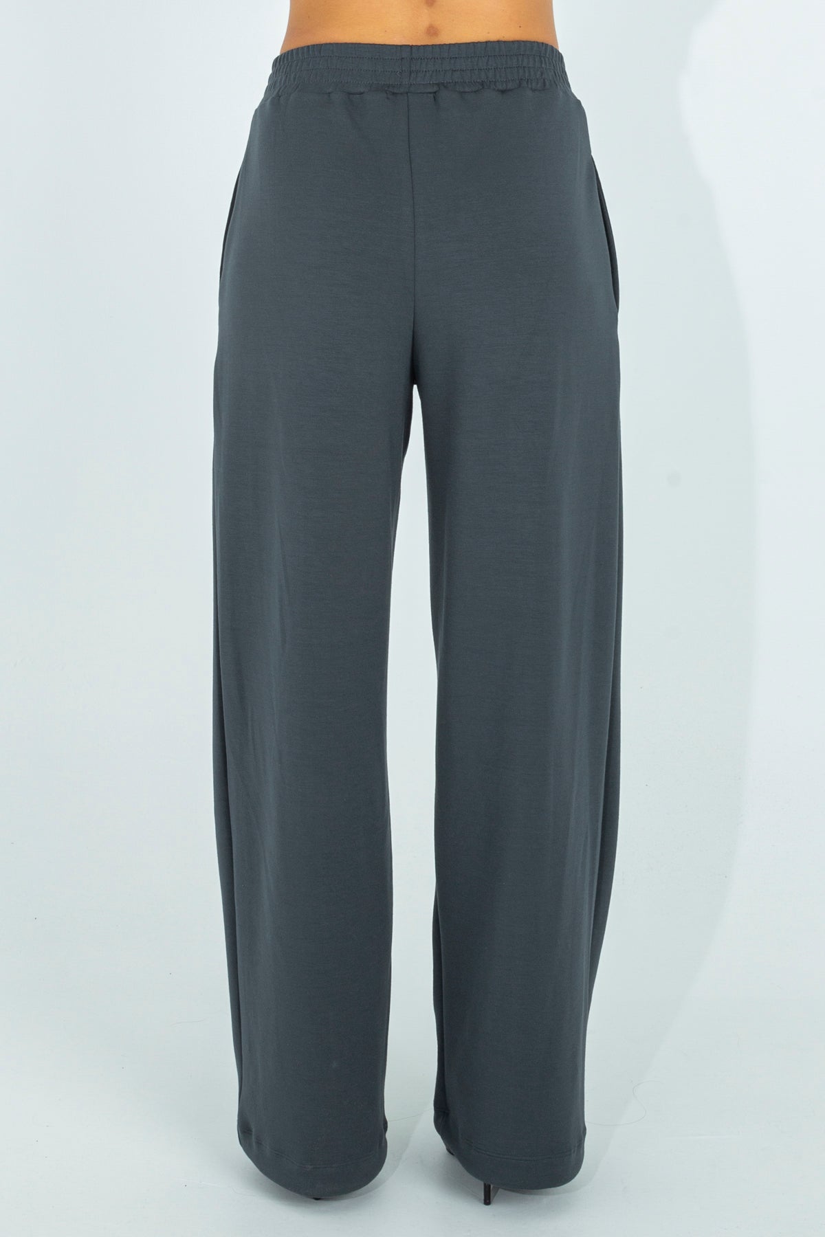 Palazzo trousers in modal