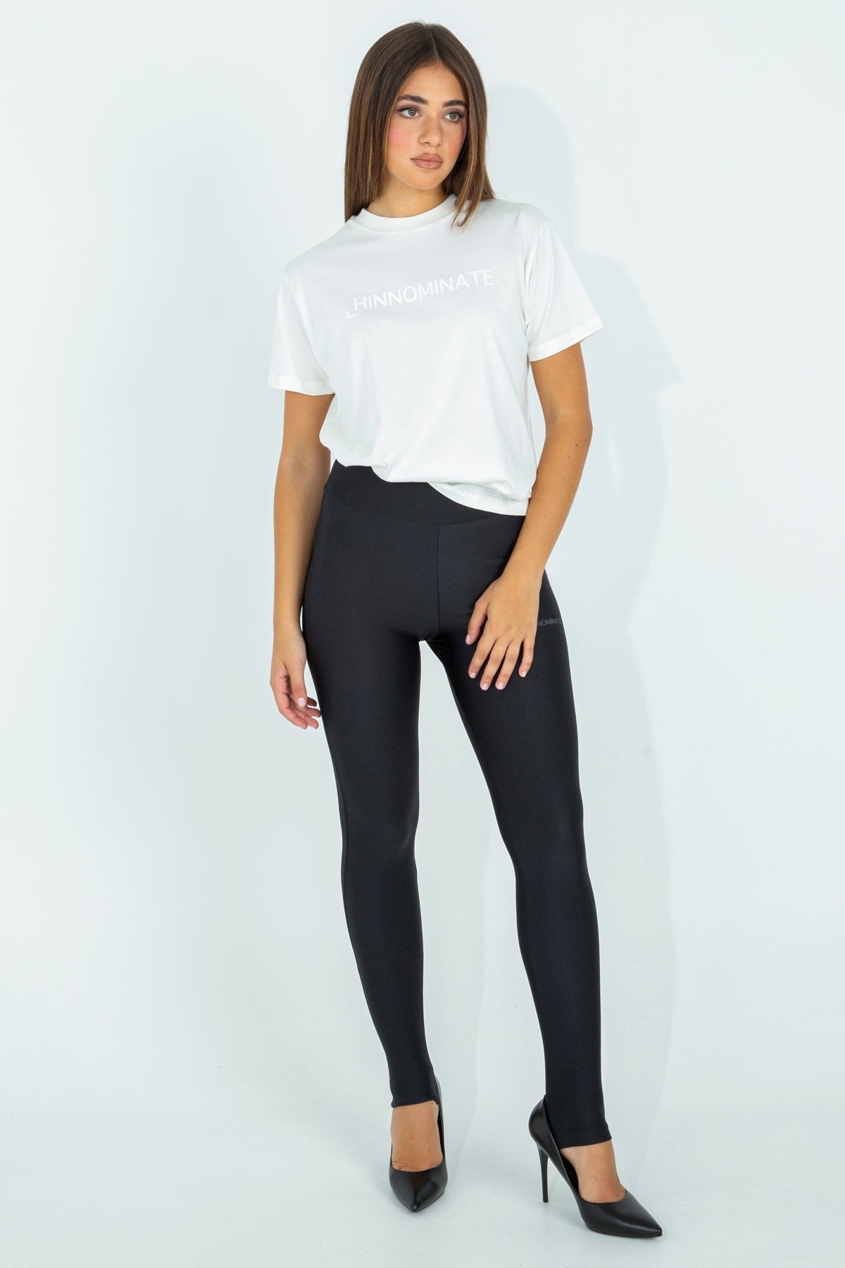 Leggings in lycra lucida