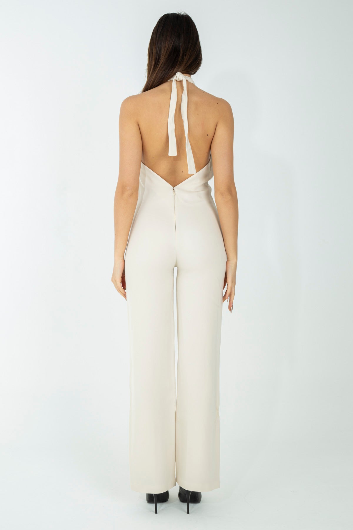 Tuta con scollo americano