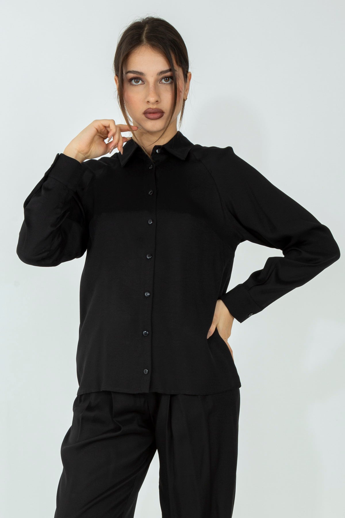Camicia apertura posteriore