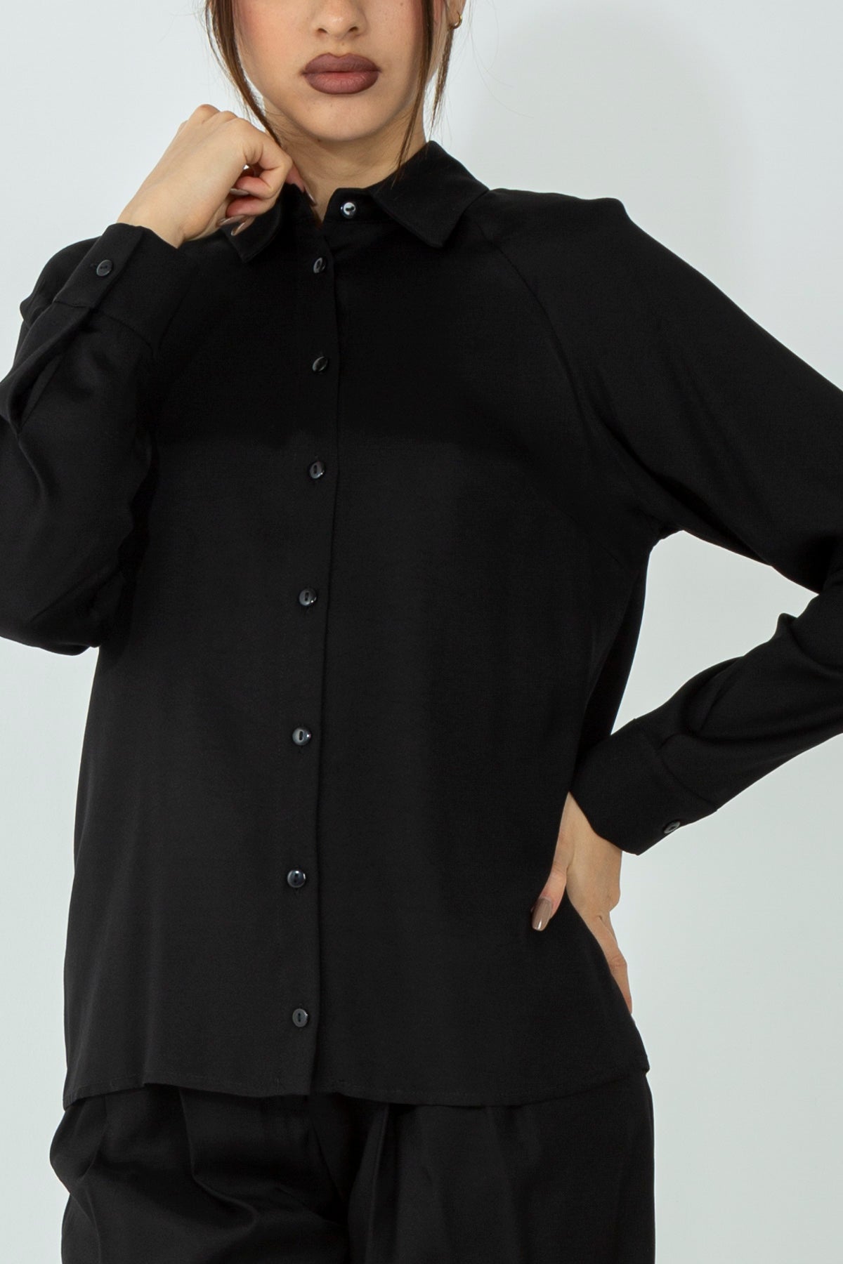 Camicia apertura posteriore
