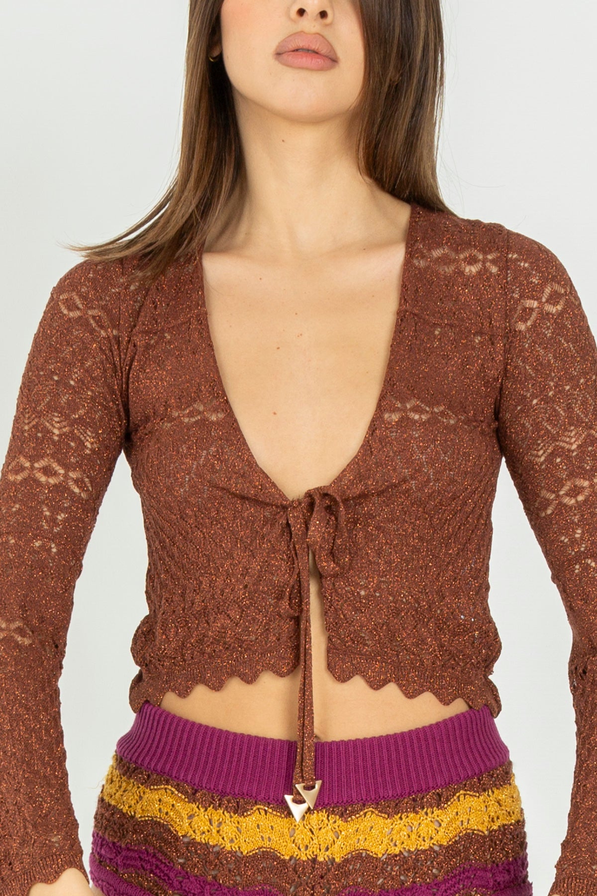 Coprispalle in maglia