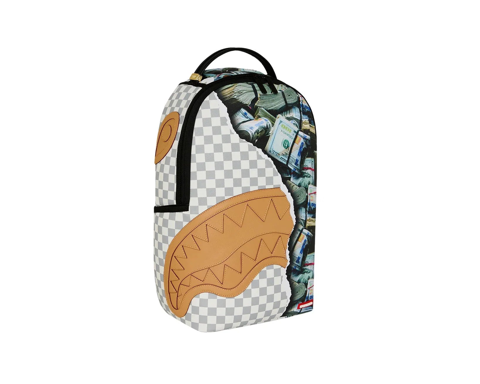 Zaino Cream Check Full Of Cash