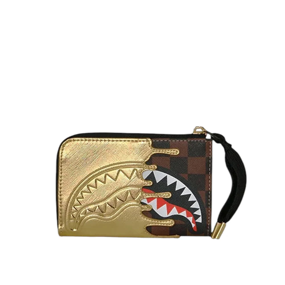 Portafoglio SHARKS IN PARIS GOLD DRIP