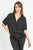 EMMA & GAIA Blusa asimmetrica tinta unita