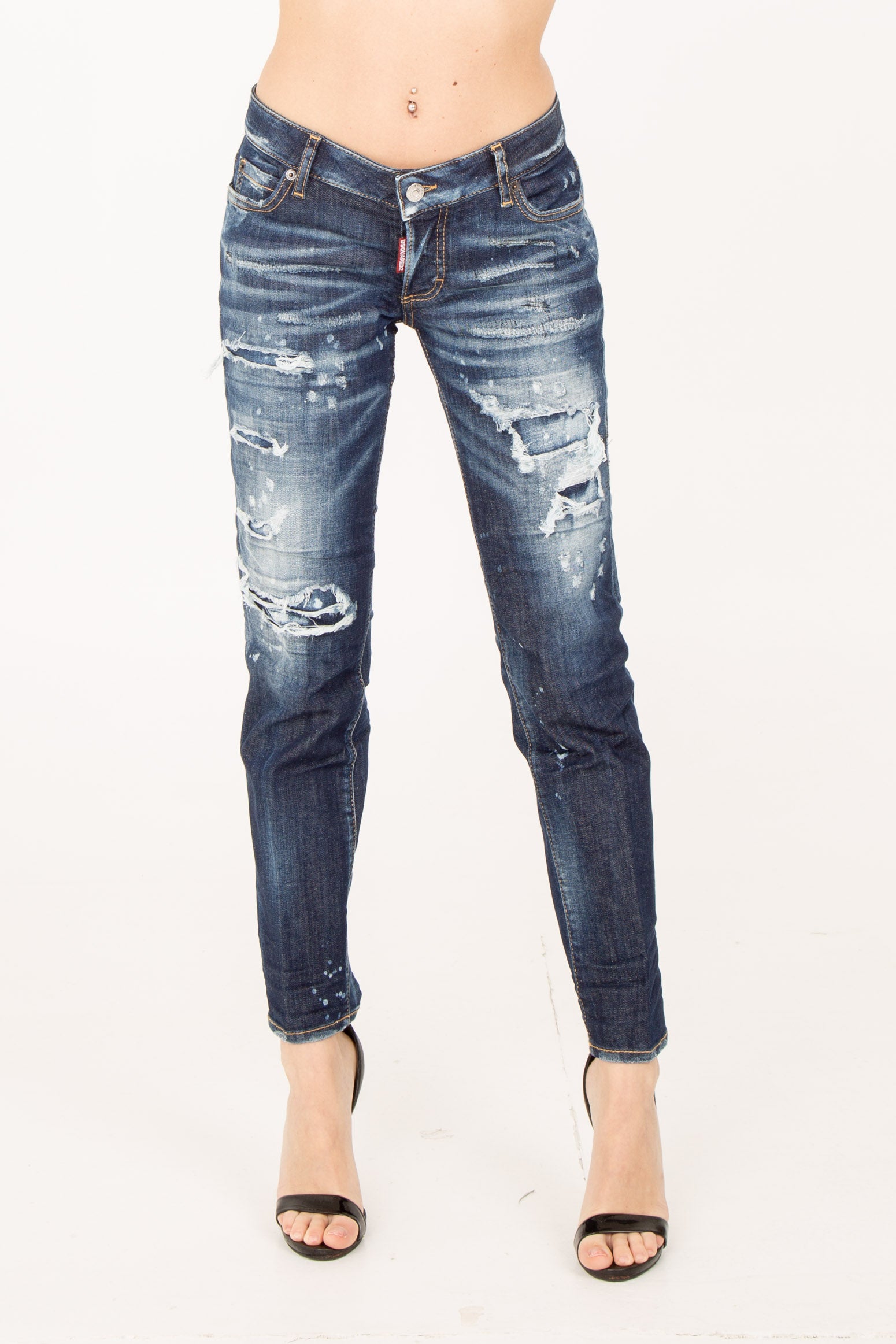 DSQUARED2-Jeans Jennifer cropped-TOP FIRME