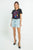 Vicolo Shorts con fondo a taglio vivo