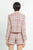 LE VOLIERE Giacca crop in tessuto boucle'
