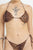 F**K Costume bikini triangolo con slip laccetto brasiliano
