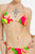 ME FUI Costume bikini triangolo e slip nodi regolabili wet