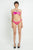 ME FUI Costume bikini fascia frou frou e slip nodi regolabile wet