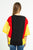 GAELLE T-shirt maxi multicolor
